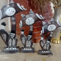 مجسمه های چوبی  دست ساز