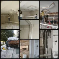 گچ کا ر گچبری بنایی تخریب بازساز ی تعمیرات خردکار|خدمات پیشه و مهارت|فیروزکوه, |دیوار