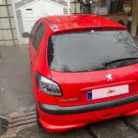 ۲۰۶قرمز باهات صحبت میکنه|خودرو سواری و وانت|شیرگاه, |دیوار