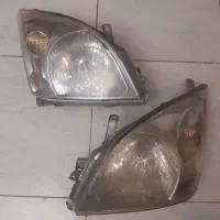 چراغ جلو و فرمان پرادو