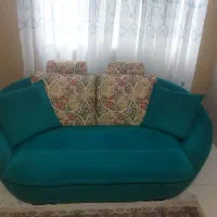 کاناپه  دو نفره تمیز و  نو