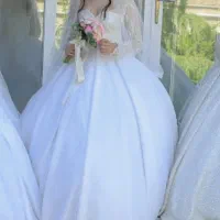 لباس عروس شیک به روزفقط جهت عکاسی۲ساعت پوشیده شده|لباس|چهاردانگه (تهران), |دیوار