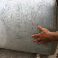 تانکر منبع آب یا سوخت سالم