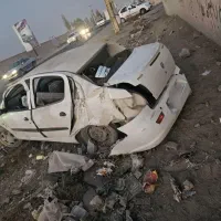 رانا مدل ۹۵ از عقب تصادف دارد