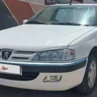 پژو پارس سفید مدل ۱۳۸۷