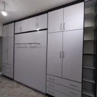 کابینت کمد دیواری تخت کمجا تی وال|جاکفشی، کمد، دراور|قرچک, صالح آباد|دیوار