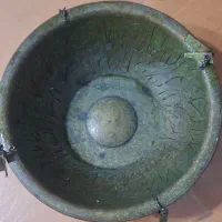 کاسه انتیک  برنجی  سالم