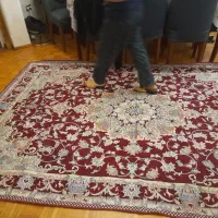 گلیم بافت۶متری زرین یزد ماشینی طرح نایین حدنو