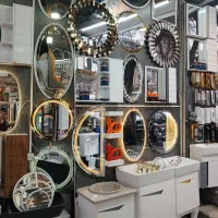 انواع آینه قدی دفرمه