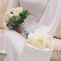 لباس عقد ونامزدی نو سایز۴۰-۴۲ باتوربان جدید