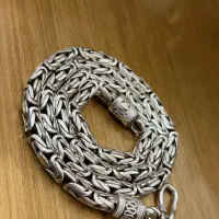 زنجیر نقره تایلندی قدیم|جواهرات|تبریز, |دیوار