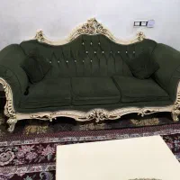 مبل هفت نفره همراه با عسلی|مبلمان خانگی و میز عسلی|ورامین, خیر آباد|دیوار