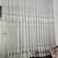 پرده پذیرایی تمیز و سالم