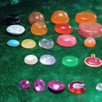 نگین انگشتر عقیق یمن جزع شجر کهربا فیروزه|جواهرات|آمل, |دیوار