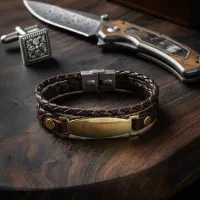 دستبند چرم جدید و خاص هدیه مو یار زلف یار جا کارتی|زیورآلات و اکسسوری|چناران, |دیوار