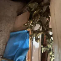 آیینه ومیز سنگی برنز