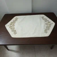 رومیزی مخمل سرمه دوزی|پرده، رانر، رومیزی|مشهد, شهرک ابوذر|دیوار