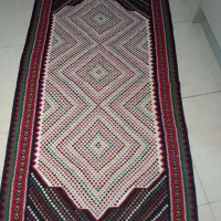 یک جفت گلیم دستباف قدیمی