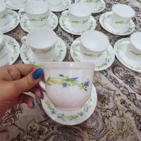 فنجان ونعلبکی آرکوپال اصلی