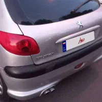 پژو۲۰۶ تیپ۶  اتومات فرانسه ۸۷ سالم