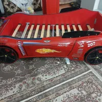 تخت خواب طرح ماشین|تخت و سرویس خواب|آبسرد, |دیوار