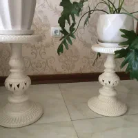 سه عدد پایه گلدان|گل و گیاه طبیعی|شیراز, پودنک|دیوار