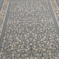 4تخته فرش 12متری طوسی پاتریس زرافشان پرگل|فرش|قم, نیروگاه|دیوار