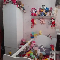 تخت کودک همراه با کمد|تخت و صندلی بچه|تهران, تهرانسر مرکزی|دیوار