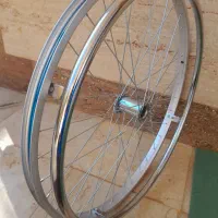 دوعدد چرخ ویلچر نو