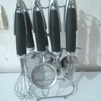 ست کفیگیر ملاقه و ابزار اشپزخونه ۱۲۰۰|ظروف پختوپز|مسجد سلیمان, |دیوار