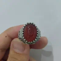 انگشتر مردانه طرح دار