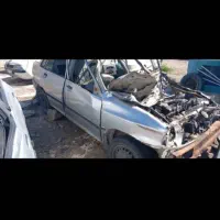 پراید صبا تصادفی ۸۵