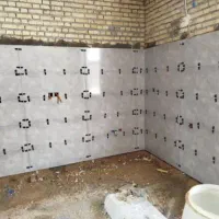 استاد کاشی کاری آقای چنانی