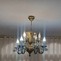 بوفه و لوستر برنز|بوفه، ویترین، کنسول|خرم‌آباد, |دیوار