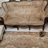 مبل ۷ نفره  چوب گردویی