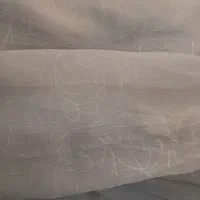 پرده زیر حریر خارجی و رویه مخمل درجه یک|پرده، رانر، رومیزی|تهران, شهرک رضویه|دیوار