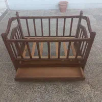 گهواره چوبی|اسباب و اثاث بچه|دزفول, |دیوار