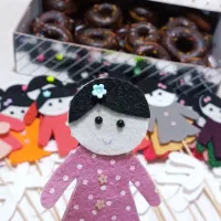 نمد دوزی آویز اسم .گیفت حروف الفبا|صنایع دستی و سایر لوازم تزئینی|بندرعباس, |دیوار