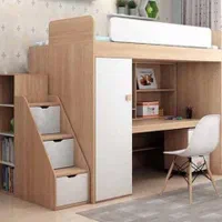 تخت خواب(سرویس خواب)دوطبقه نوجواان|تخت و سرویس خواب|تبریز, |دیوار