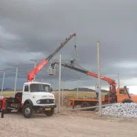 جرثقیل نیسان 2 تا35 تن دکل بلند سبددار لجور بالابر|خدمات حمل و نقل|زنجان, |دیوار