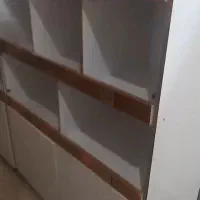 قفسه ام دی اف|فروشگاه و مغازه|قم, دروازه چوبی|دیوار