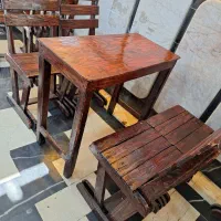 میزوصندلی چوب نراد