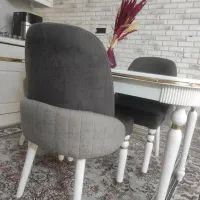 یک دست میزنهارخوری۴نفره چستردر حدآک|میز و صندلی غذاخوری|شاندیز, |دیوار