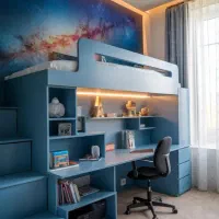 طراحی و ساخت انواع تخت دوطبقه نوجوان