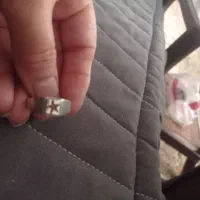 انگشتر. نقره  مردانه حرز امام جواد.