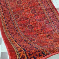 شهرموکت*کناره فرش فانتزی طرح بلوچ|گلیم، جاجیم، گبه|قم, امامزاده ابراهیم|دیوار