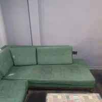 دو دست مبلمان دست دوم سبز|مبلمان خانگی و میز عسلی|تهران, شیخ هادی|دیوار