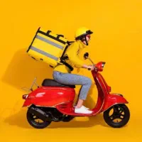 پیک موتوری فست فود موبیدیک گلسار