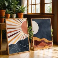 تابلو مینیمال|تابلو، نقاشی، عکس|نیشابور, پاستور|دیوار