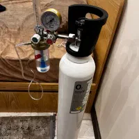 کپسول اکسیژن به همراه مانومتر و ماسک